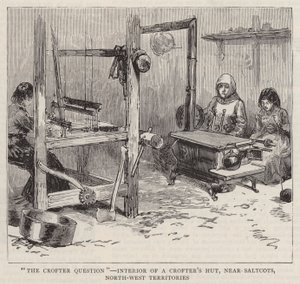 "The Crofter Question", Interior of a Crofter