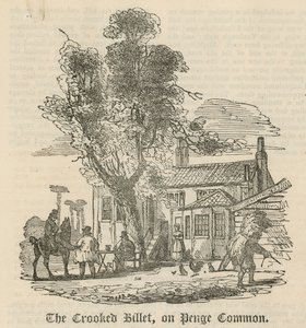 The Crooked Billet on Penge Common, London by English School