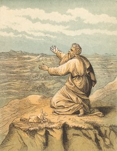The Death of Moses by English School