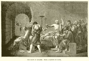 The Death of Socrates by English School