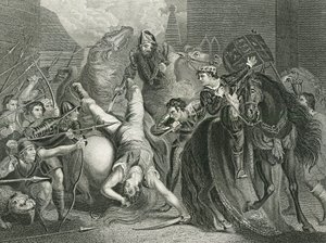 The Death of Wat Tyler by English School