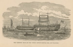 The Defence and Unite off Woolwich by English School