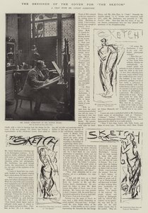 The Designer of the Cover for "The Sketch" by English School