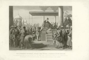 The Dewannee of Bengal, Bihar and Orissa acquired by the English, India, 1765