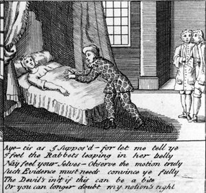 The Doctor in Labour, or the New Whim Wham from Guildford, c.1726 by English School