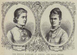 The Double Marriage at Berlin, the Royal Brides