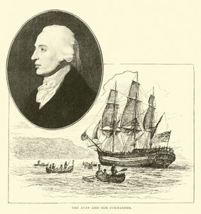 The Duff and her Commander by English School