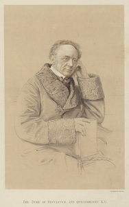 The Duke of Buccleuch and Queensberry, KG (litho) by English School