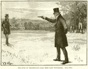 The Duke of Wellingtons Duel with Lord Winchilsea by English School