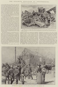The Dynamite Explosion at Johannesburg by English School