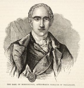 The Earl of Mornington, Afterwards Marquis of Wellesley, Illustration from Cassell
