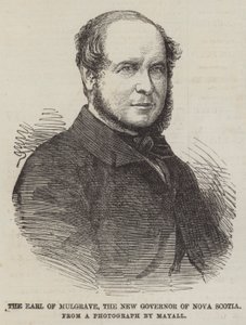 The Earl of Mulgrave, the New Governor of Nova Scotia by English School