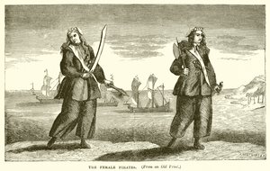 The Female Pirates by English School