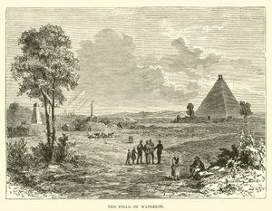 The Field of Waterloo by English School
