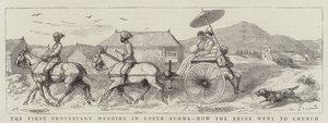 The First Protestant Wedding in Upper Burma, how the Bride went to Church by English School