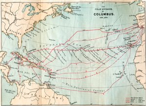 The Four Voyages of Christopher Columbus, from 