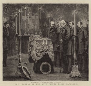 The Funeral of the Late Prince Louis Napoleon