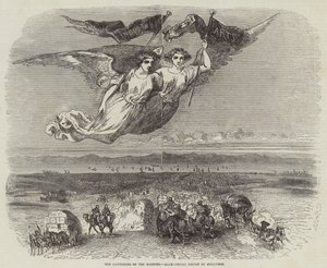 The Gathering of the Nations, Allegorical Design by Johannot by English School
