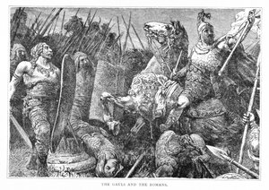 The Gauls and the Romans, from The History of France, by Emile de Bonnechose