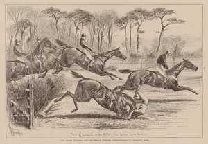 The Grand Military and Household Brigade Steeplechases at Sandown Park