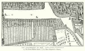 The Grassmarket in 1646