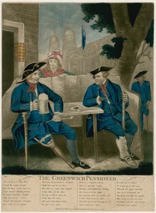 The Greenwich Pensioner by English School