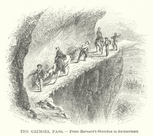 The Grimsel Pass by English School