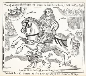 The History of the Blind Beggar of Bednal Green (illustration) by English School