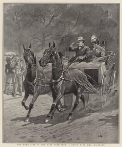 The Home Life of the Late President, a Drive with Mrs. McKinley