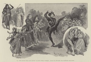 "The House That Jack Built," at the Opera Comique, Dance of the Man all tattered and torn by English School