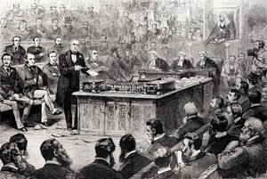 The House of Commons on Thursday April 8th: The Debate on the Government of Ireland, from 