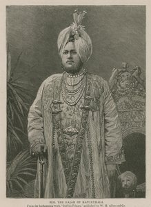 The Imperial Institute: His Highness the Rajah of Kapurthala by English School