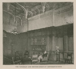 The Imperial Institute: The Canadian and British-American Conference Room