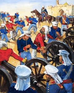 The Indian Mutiny by English School