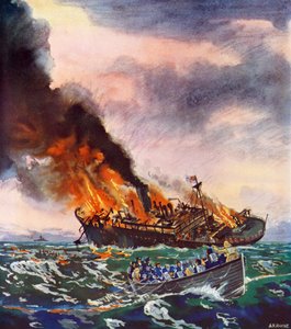 The Jervis Bay, Sunk 5 November 1940 by English School