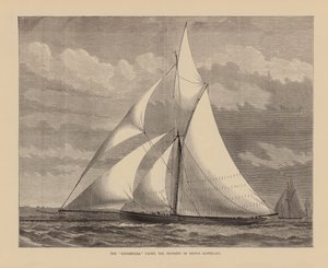 The "Kriemhilda" Yacht, The Property of Prince Batthyany by English School