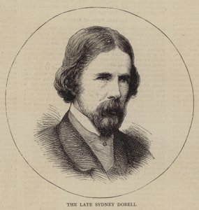 The Late Sydney Dobell (engraving) by English School