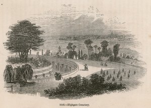 The Lebanon Catacombs, Highgate Cemetery, London by English School