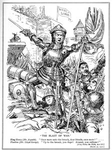 The Liberals, Led by Asquith and Lloyd George, Attack the House of Lords, 1910 by English School