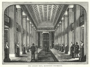 The Library Hall, Edinburgh University by English School