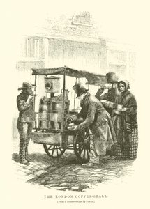 The London Coffee-Stall by English School