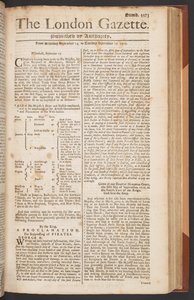 The London Gazette, issue 5573, page 1
