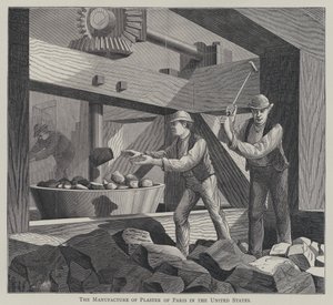 The Manufacture of Plaster of Paris in the United States by English School