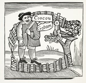 The Merry Tales of the Wise Men of Gotham (illustration) by English School