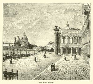 The Molo, Venice by English School