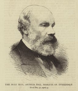 The Most Honourable Arthur Hay, Marquis of Tweeddale by English School