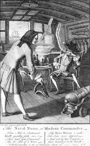 The Naval Nurse, or Modern Commander, 1750 by English School