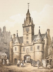 The Netherbow Port, Edinburgh, from 