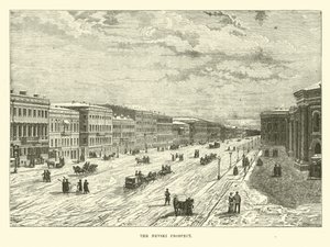 The Nevsky Prospect by English School