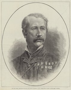 The New Peer, Lieutenant-General Sir Garnet Wolseley, GCB, Commander-in-Chief of the Army in Egypt by English School